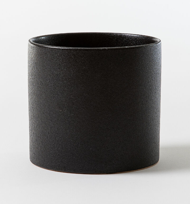 Antrasitt sort blomsterpotte 12 cm Antrasitt sort blomsterpotte 12 cm